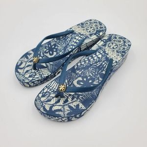 Tory Burch Wedge Rubber Flip Flop